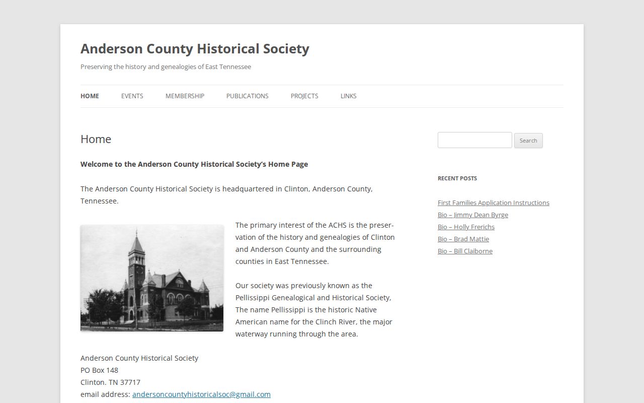 Oak Ridge city directory research lead at the Anderson County Historical Society